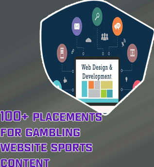 Gambling web development company website